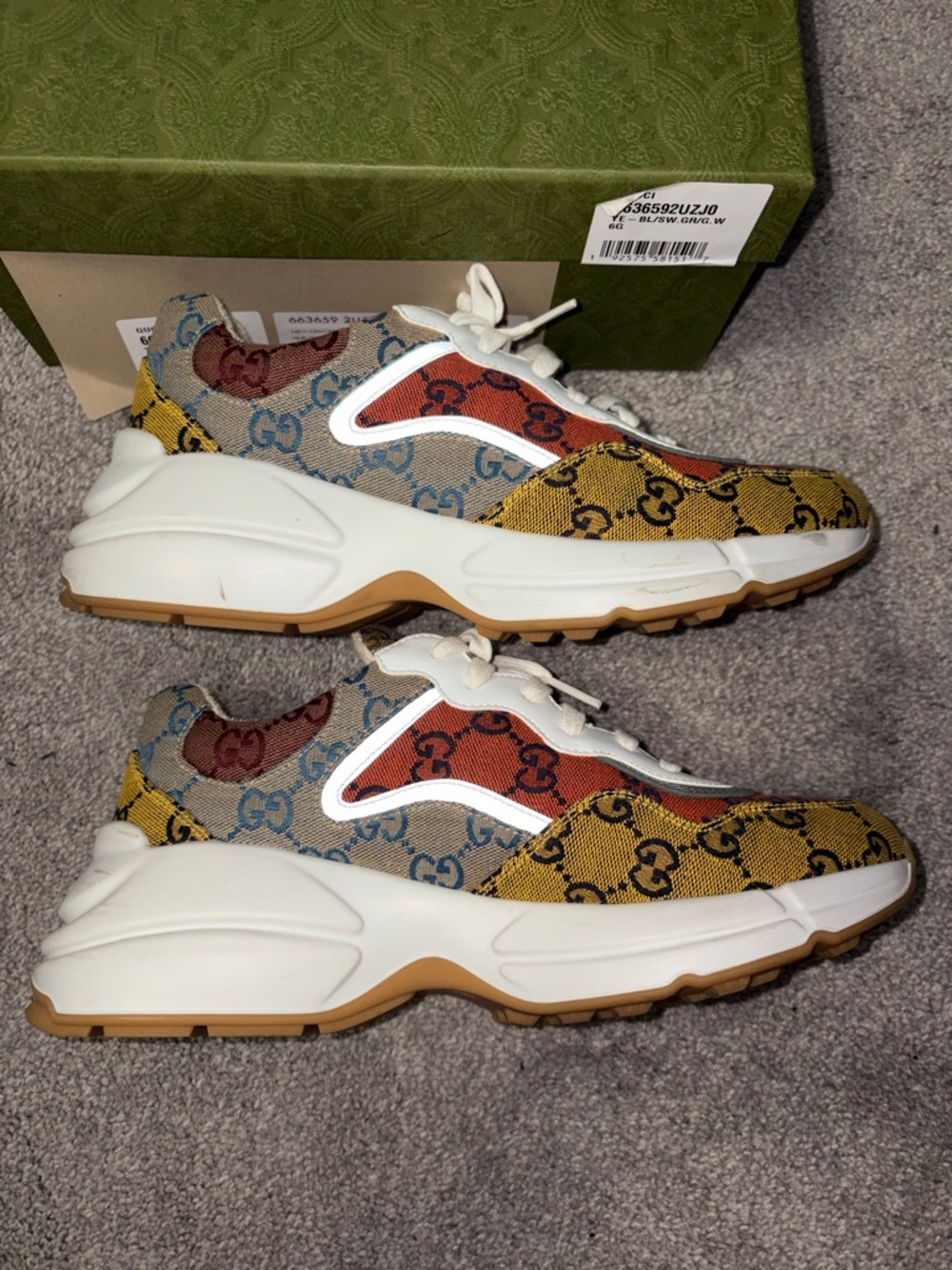 Gucci Rython Sneakers - Picture 3 of 5